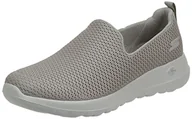 Sneakersy damskie - Skechers Damskie sneakersy Go Walk Joy, Taupe Textile Trim, 40 EU - miniaturka - grafika 1