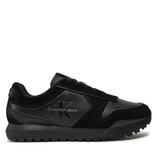 Sneakersy Calvin Klein Jeans Toothy Runner Irregular Lines YM0YM00624 Czarny - Sneakersy męskie - miniaturka - grafika 1