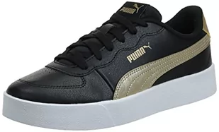 PUMA Damskie trampki Skye Clean Metallic Fs, Puma Czarny - 37.5 EU - Trampki damskie - miniaturka - grafika 1