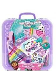 Koci Domek Gabi. Walizeczka kociej artystki - Zabawki kreatywne - miniaturka - grafika 1