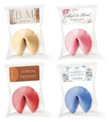 Przekąski dla dzieci - CIASTECZKA z wróżbą ślubny upominek dla gości (+etykiety) 10 szt. - miniaturka - grafika 1