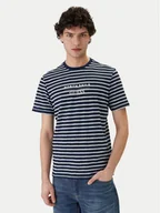 Koszulki męskie - Guess Jeans T-Shirt M6GI47 K3499 Niebieski Regular Fit - miniaturka - grafika 1