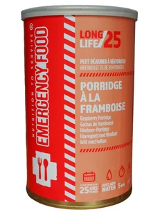 Potrawa Emergency Food® by Nutridry Owsianka z malinami (4 porcje) - Zdrowa żywność - miniaturka - grafika 1