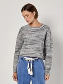 Swetry damskie - Apricot Sweter w kolorze szarym - miniaturka - grafika 1