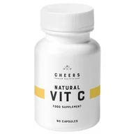 Witaminy i minerały - Cheers Natural Vit C, 90 kapsułek - miniaturka - grafika 1