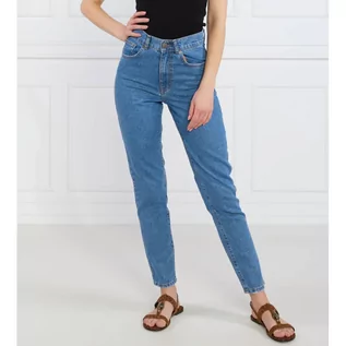 Spodnie damskie - TWINSET Jeansy | Slim Fit - grafika 1