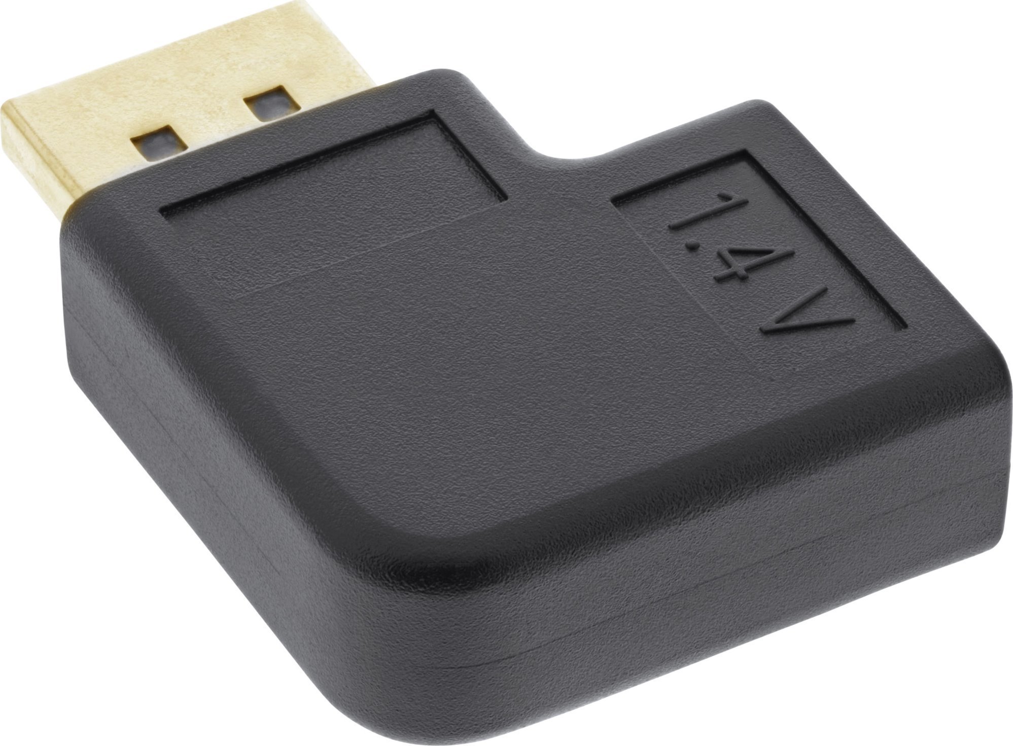InLine® DisplayPort Adaptor, DisplayPort male/female right angled