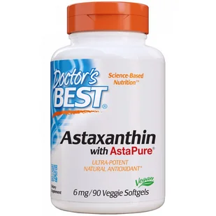 Astaksantyna 90 kapsułek Doctor's Best 1036541638 - Suplementy naturalne - miniaturka - grafika 2