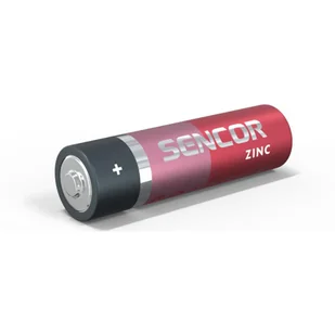 Bateria cynkowo-węglowa, AA (LR6), AA, 1.5V, Sencor, blistr, 4-pack - Baterie i akcesoria - miniaturka - grafika 3