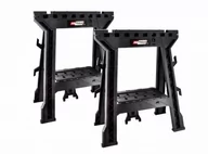 Stoły warsztatowe - Awtools Kobyłki Składane Twin Pack 2Szt. - miniaturka - grafika 1