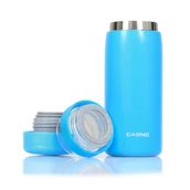 Shakery i bidony sportowe - Casno Butelka termiczna Casno KXN-6060 320 ml niebieska KXN-6060B - miniaturka - grafika 1