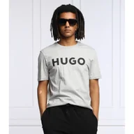 Koszulki męskie - HUGO T-shirt Dulivio | Regular Fit - miniaturka - grafika 1