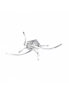 Paul Neuhaus Oświetlenie Wellington Lampa Sufitowa LED Aluminium, 4-punktowe 9144-55 - Lampy sufitowe - miniaturka - grafika 1