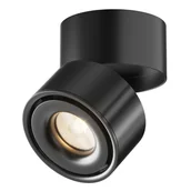 Lampy sufitowe - Lampa LED sufitowa Treo C084CL-15W3K-B 15W okrągła czarna - miniaturka - grafika 1