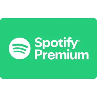 Karta podarunkowa SPOTIFY Premium 72 zł - Kody i doładowania cyfrowe - miniaturka - grafika 1