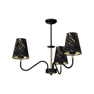 Milagro Lampa wisząca HERMES Black/Gold 3xE27 MLP7281 - Lampy sufitowe Milagro Lampa wisząca HERMES Black/Gold 3xE27 MLP7281 - Lampy sufitowe - miniaturka - grafika 1