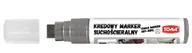 Markery do tablic - [Bs] Marker Kredowy Suchościeralny 8X15Mm Srebrny To-294 Toma - miniaturka - grafika 1