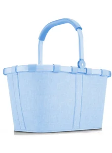 Koszyk na zakupy plażę Reisenthel Carrybag - twist powder blue - Torby i wózki na zakupy - miniaturka - grafika 1