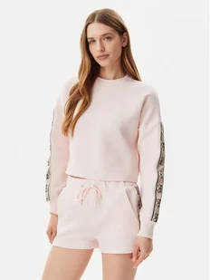 Guess Bluza V3BQ16 KB3P2 Różowy Regular Fit - Bluzy damskie - miniaturka - grafika 1