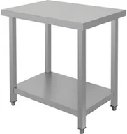 Stoły gastronomiczne - STÓŁ ROBOCZY 100X50 CM KW. NOGI - miniaturka - grafika 1