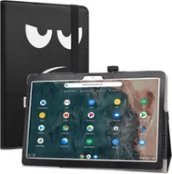 Etui do tabletów - ETUI TABLET ARCHOS T96 9,6" ECOSKÓRA CZARNY ZE WZOREM Z PODSTAWKĄ - miniaturka - grafika 1