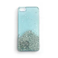 Etui i futerały do telefonów - Wozinsky Star Glitter błyszczące etui pokrowiec z brokatem Samsung Galaxy A30 niebieski - miniaturka - grafika 1