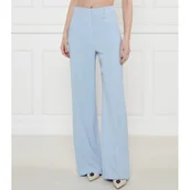 Spodnie damskie - Patrizia Pepe Spodnie | flare fit - miniaturka - grafika 1