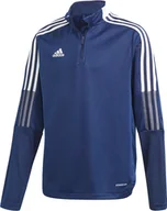 Bluzy damskie - Bluza dla dzieci adidas Tiro 21 Training Top Youth granatowa GK9661-152cm - miniaturka - grafika 1