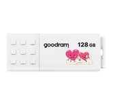Pendrive - GoodRam UME3 Valentine 128GB USB 3.2 Biały - miniaturka - grafika 1