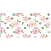 Podkładki na biurko - Mata na biurko Rośłiny malowane akwarelą 120x60 cm - miniaturka - grafika 1