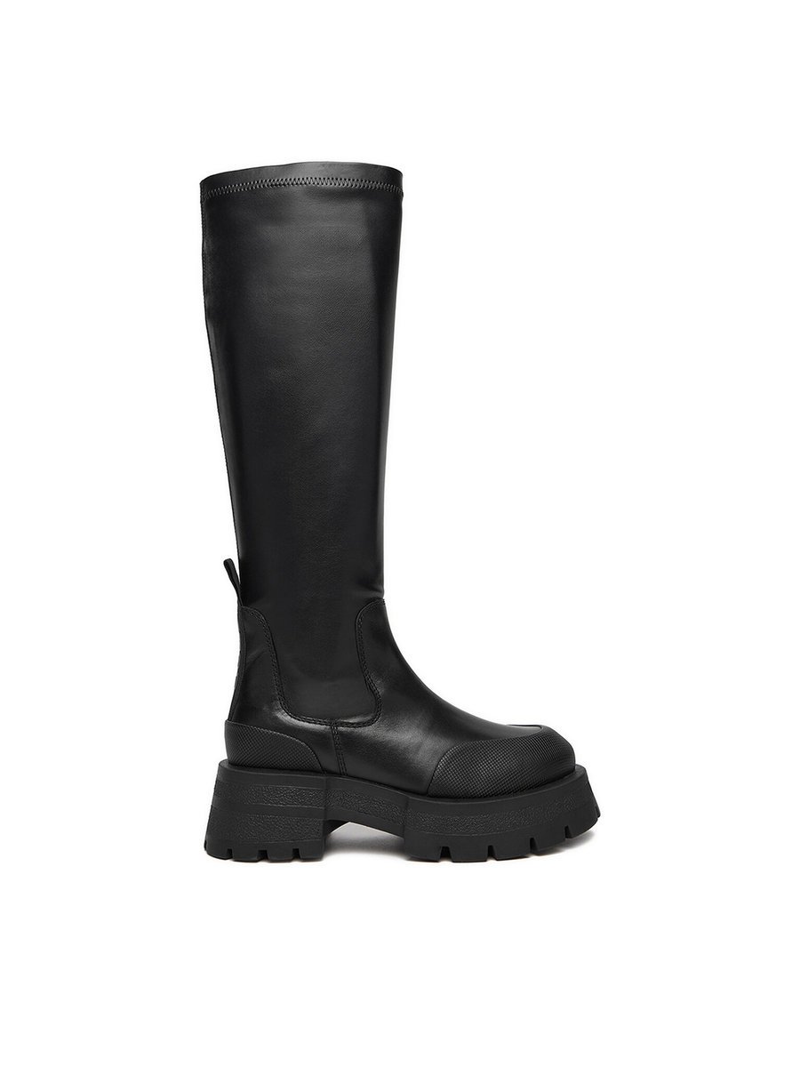 G Star Raw Kozaki Damskie Czarny G-STAR RAW-CEO-WI16-525-04 Czarny