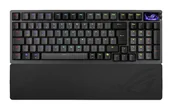Klawiatury - ASUS ROG Azoth 96 HE klawiatura Gaming USB + RF Wireless + Bluetooth QWERTZ Czarny 90MP040H-BKDA20 - miniaturka - grafika 1