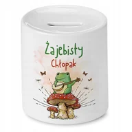 Skarbonki - Skarbonka Dla Igi Idealny na Urodziny na Prezent z Nadrukiem ze Zdjęciem + Opakowanie na prezent (wzór 02) - miniaturka - grafika 1