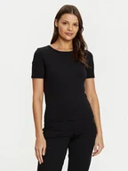 Koszulki i topy damskie - Guess T-Shirt V5RI04 KCLH0 Czarny Regular Fit - miniaturka - grafika 1
