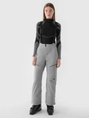Spodnie narciarskie - 4F Spodnie narciarskie w kolorze szarym - miniaturka - grafika 1
