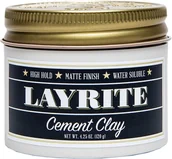 Pomada do włosów - Layrite Cement Wodna pomada do modelowania włosów Super mocne utrwalenie i matowe wykończenie 120g - miniaturka - grafika 1