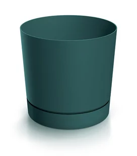 Doniczka Okrągła Tubo Dpop110 + Podstawka 0,7L - Donice - miniaturka - grafika 1