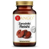Suplementy naturalne - Yango Yango Suplement diety Zarodniki Reishi 270mg suplement diety 100 kapsułek - miniaturka - grafika 1