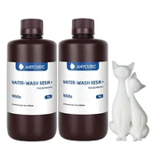 Filamenty i akcesoria do drukarek 3D - żywica do drukarek 3D, wysoka precyzja, niski zapach, biała, 2 kg - miniaturka - grafika 1