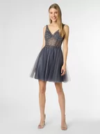 Sukienki - Laona - Damska sukienka wieczorowa, niebieski|szary - miniaturka - grafika 1
