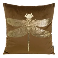Poszewki na poduszki - Euro Firany Poszewka Eurofirany Velvet BLINK16 Brązowy 45x45 1216970 - miniaturka - grafika 1