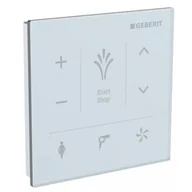 Akcesoria do armatury i ceramiki - Geberit 147.038.SI.1 $1620cienny panel steruj$1621cy do AquaClean bia$1622y - miniaturka - grafika 1