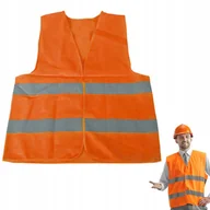 Akcesoria motoryzacyjne - Kamizelka Odblaskowa Ostrzegawcza Pomarańczowa - miniaturka - grafika 1