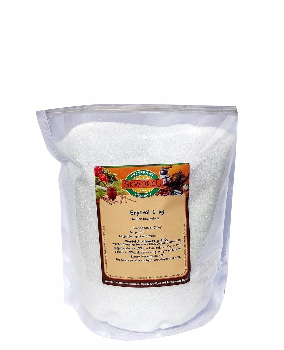 Erytrol Erytrytol cukier niskokaloryczny 1 kg