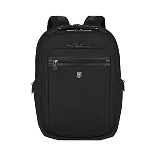 Victorinox 611474 Werks Professional Cordura Compact Backpack plecak, uniseks, czarny, czarny, Einheitsgröße, Plecak - Plecaki - miniaturka - grafika 1