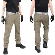Odzież taktyczna i umundurowanie - Spodnie Wedan Bojówki Cargo Defender - Trudnopalne - Oliwkowe - miniaturka - grafika 1