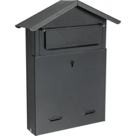 Skrzynki na listy - Skrzynka na listy (zam.zas.) d.skos. an/szary - miniaturka - grafika 1