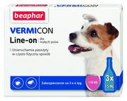 Beaphar VERMICON Line-on Pies S poniżej 15kg pipeta 3 x 1,5ml)