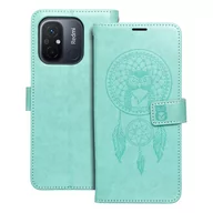 Etui i futerały do telefonów - Kabura MEZZO Book do XIAOMI Redmi 12C apacz snw zielony - miniaturka - grafika 1