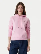 Bluzy damskie - Guess Jeans Bluza W4YQ04 KC811 Różowy Regular Fit - miniaturka - grafika 1